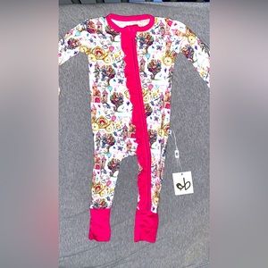 Birdie Bean Ella convertible footie 6-12 NWT